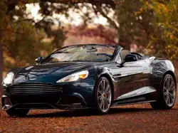 Aston Martin Vanquish Black on black with graphite trim package