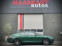 Bentley Continental GT 6.0 W12 / 560pk / Verdant Green / Cognac interior