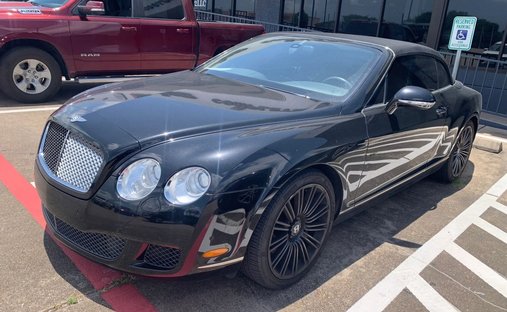 2010 Bentley Continental GTC Speed Convertible 2D