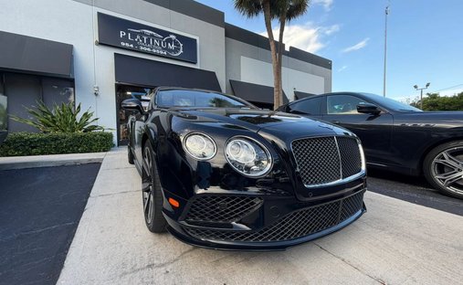 2016 Bentley Continental GT Speed Convertible 2D
