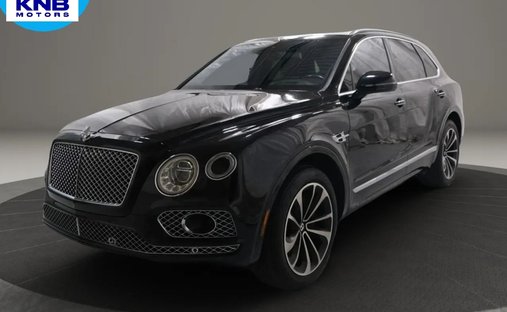 2017 Bentley Bentayga W12 Sport Utility 4D