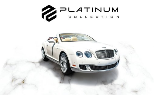 2010 Bentley Continental GTC Speed Convertible 2D