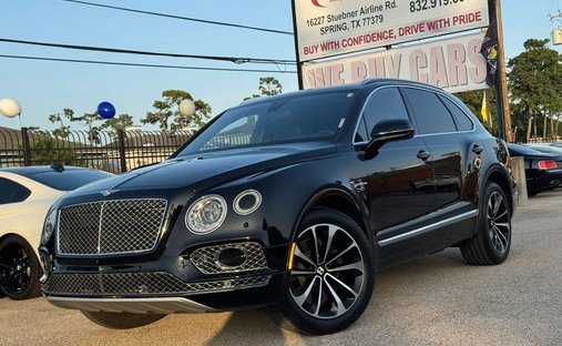 2018 Bentley Bentayga Black Edition Sedan 4D