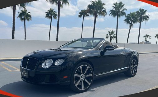2013 Bentley Continental GTC Convertible 2D