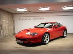 Ferrari 550 Rosso Corsa - Cuir Noir