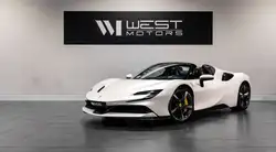 Ferrari SF90 Stradale Spider V8 4.0 1000 – 1°MAIN FRANÇAISE GARANTIE POWER Carbone Int. Ext. Peinture Spéciale 4371E-Mois