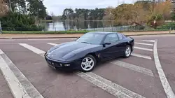 Ferrari 456 MGT BVM Bleu Pozzi - Cuir Tabac
