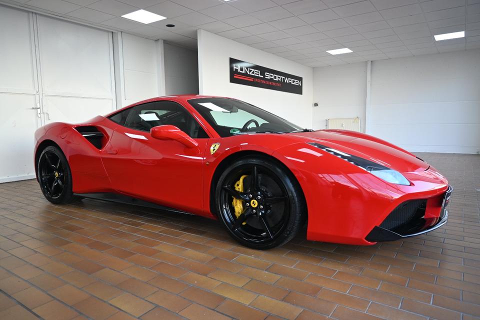 Ferrari 488 GTB – Rosso Corsa – Deutsches Fahrzeug –    Ferrari Power Garantie