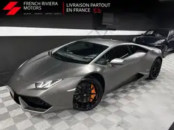 Lamborghini Huracán LP 610-4 - V10 - Grigio Titans - Sièges Carbone - 2017 -20 200 Kms- SUIVIE LAMBO