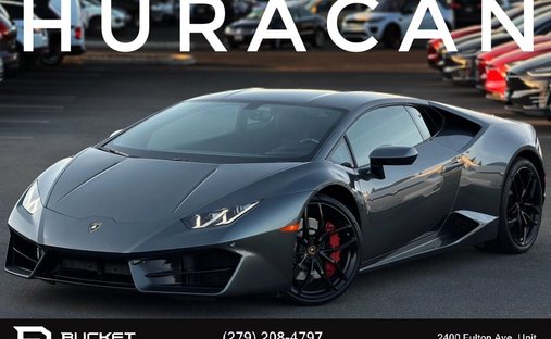 2017 Lamborghini Huracan LP 580-2 Coupe 2D