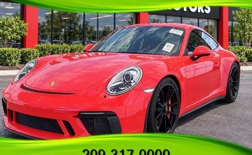 2018 Porsche 911 GT3 Coupe 2D